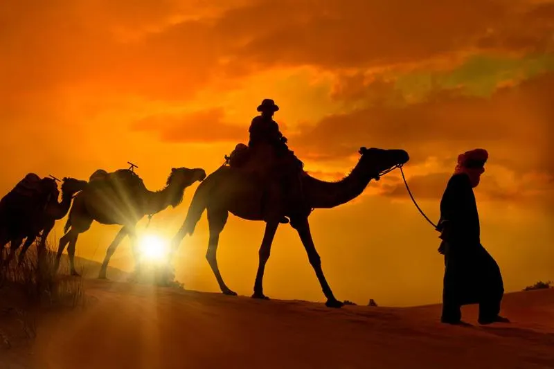 Merzouga: un día en el desierto, dromedario y noche en nuestro campamento