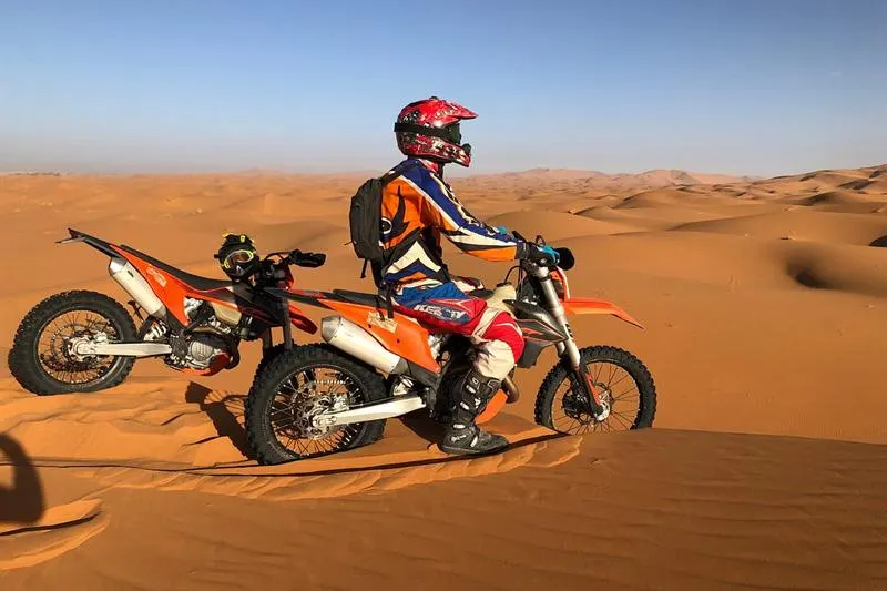 Día completo de enduro KTM en el Sáhara