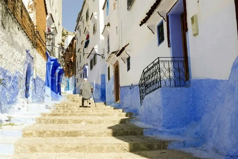 Tour di 7 giorni da Marrakech a Tangeri attraverso Sahara, Fes e Chefchaouen