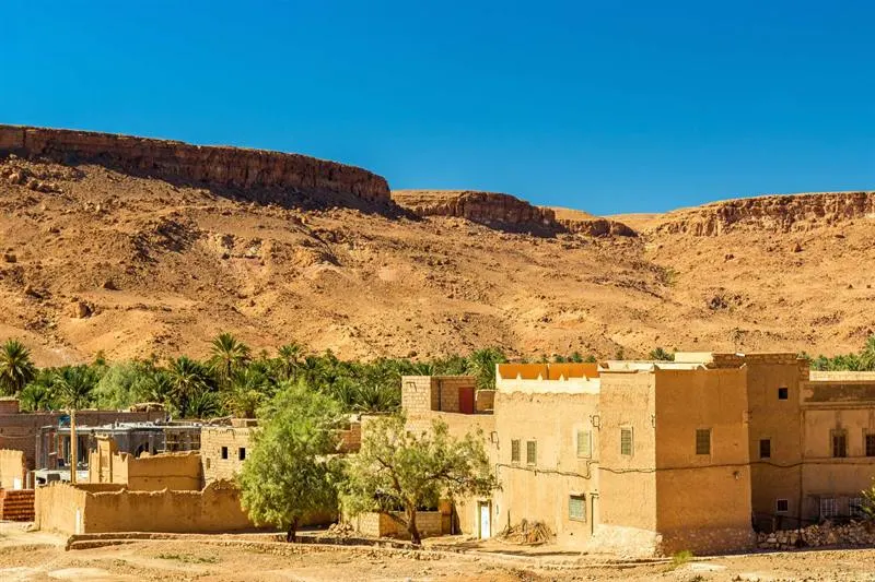 Música gnawa en el pueblo de Khamlia
