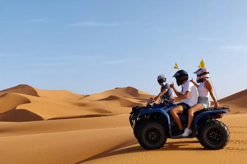 1-Hour Quad Ride around Erg Chebbi